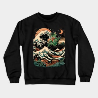 Catzilla Cat Rage Mode Crewneck Sweatshirt